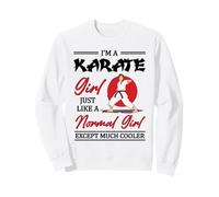 Entrenamiento Divertido de Artes Marciales para Chicas de Karate Sudadera