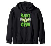 Entrenamiento en Cuclillas de Frankenstein para Halloween Sudadera con Capucha