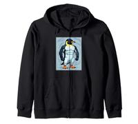Entrenamiento físico en el Gimnasio Buff Penguin Sudadera con Capucha