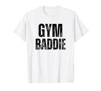 Entrenamiento físico Gym Baddie Strong Woman Camiseta