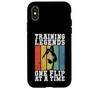 Entrenamiento Leyendas Un Flip a la Vez Entrenador de Gimnasia Carcasa para iPhone X/XS