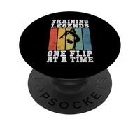 Entrenamiento Leyendas Un Flip a la Vez Entrenador de Gimnasia PopSockets PopGrip Adhesivo