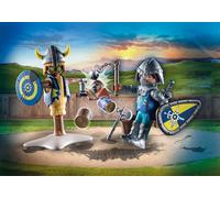Entrenamiento para el Combate de Playmobil Novelmore con Caballero Bruce Benett