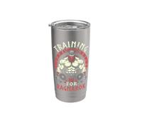 Entrenamiento para Ragnarok Viking Gym Warrior Norse Fitness Vaso térmico de acero inoxidable de doble pared