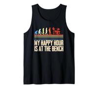 Entrenamiento Pectoral Culturista Happy Hour At The Bench Camiseta sin Mangas