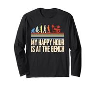 Entrenamiento Pectoral Culturista Happy Hour At The Bench Manga Larga