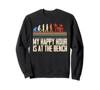 Entrenamiento Pectoral Culturista Happy Hour At The Bench Sudadera