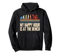 Entrenamiento Pectoral Culturista Happy Hour At The Bench Sudadera con Capucha