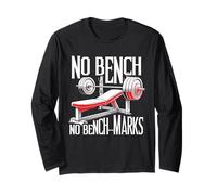 Entrenamiento Pectoral Culturista No Bench No Bench-Marks Manga Larga