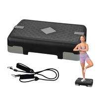 Entrenamiento stepper - Multifunción - Entrenamiento stepper | Niveles de entrenamiento sin deslizamiento para fitness en casa | Entrenamiento multifuncional Paso sin deslizamiento-versátil Risers