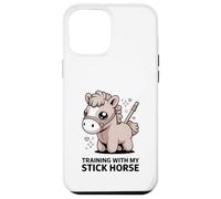 Entrenando con mi Caballo Palo Lindo Jinete de Poni Carcasa para iPhone 12 Pro MAX