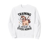 Entrenando con mi Caballo Palo Lindo Jinete de Poni Sudadera