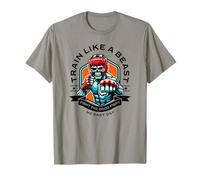 Entrenar como una Bestia Luchador MMA Artes Marciales diseño de Boxeo Camiseta