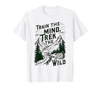 Entrenar la Mente es Caminar, la Aventura es un Amante del Camiseta