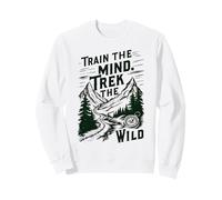 Entrenar la Mente es Caminar, la Aventura es un Amante del Sudadera