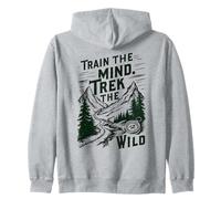 Entrenar la Mente es Caminar, la Aventura es un Amante del Sudadera con Capucha