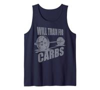 Entrenará para carbohidratos Pro Fitness Ropa para tu Novio Camiseta sin Mangas