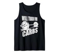 Entrenará para carbohidratos Pro Fitness Ropa para tu Novio Camiseta sin Mangas