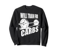 Entrenará para carbohidratos Pro Fitness Ropa para tu Novio Sudadera