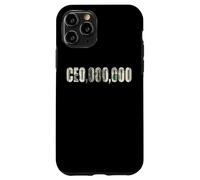 Entrepreneur Businessman - Funny CEO,000,000 Millionaire CEO Carcasa para iPhone 11 Pro