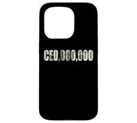 Entrepreneur Businessman - Funny CEO,000,000 Millionaire CEO Carcasa para iPhone 15 Pro