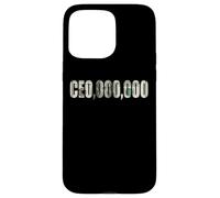 Entrepreneur Businessman - Funny CEO,000,000 Millionaire CEO Carcasa para iPhone 15 Pro MAX
