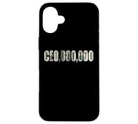 Entrepreneur Businessman - Funny CEO,000,000 Millionaire CEO Carcasa para iPhone 16 Plus