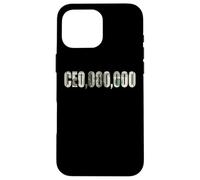 Entrepreneur Businessman - Funny CEO,000,000 Millionaire CEO Carcasa para iPhone 16 Pro MAX