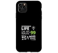Entrepreneur Life 99 Problems Divertido diseño de negocios Carcasa para iPhone 11 Pro Max