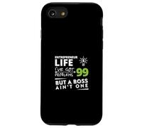 Entrepreneur Life 99 Problems Divertido diseño de negocios Carcasa para iPhone SE (2020) / 7 / 8