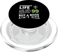 Entrepreneur Life 99 Problems Divertido diseño de negocios PopSockets PopGrip para MagSafe