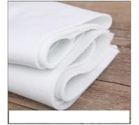 Entretela,Entretela Termoadhesiva Entretela de fieltro Fusible de bateo de algodón adhesivo de un solo pegamento de 180g/280g/380g for monedero DIY Patchwork guata artesanal ( Color : 50x100cm 180g )