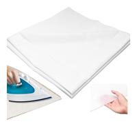 Entretela Termoadhesiva 300×100 cm Poliéster 40 g/m² Ligera para planchar Manualidades costura patchwork y DIY fácil de cortar (Blanco)