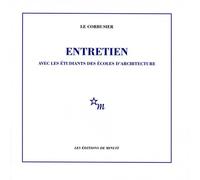 Entretien avec les étudiants des écoles d'architecture