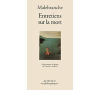 Entretiens sur la mort.: Avant-propos et lecture de Germain Malbreil