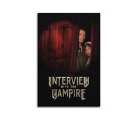 Entrevista con The Vampire TV Series Póster Póster Impresión en Lienzo Sala de Estética Hogar Arte Estético Pintura Colgante, Regalo Nuevo Hogar Decoración Moderna de la Habitación08 x 12 pulgadas (20