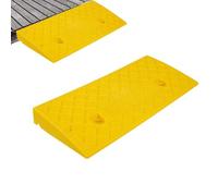 Entry Ramp Heavy Duty Home Threshold Step Mat, Non Slip Flooring Ramp Versatile Garage Sloping RampFor Scooters Motorcycles Cars