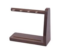 Entryway Key Holder Stand, Wooden Tabletop Rack, Multi-Hook Storage Organizer, Compact Display Shelf, Ideal for Doorway, Bedroom, Living Room, Necklace, Jewelry, Daily Necesarry Use