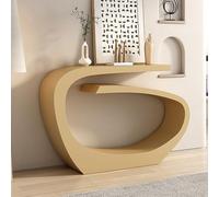 Entryway Table, Console Table, Sofa Table, Console Tables for Entryway, Modern Decorative, for Home, Living Room, Bedroom, Entertainment Room, Office(Gold,120x30x85cm)