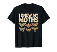 Entusiasta De Polillas Patron ala Identificacion ID Guia Camiseta
