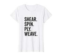 Entusiasta del Arte de la Armadura de la Capa de la centrifuga del Corte Camiseta gráfica económica, Mujer, Blanco, XL
