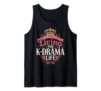 Entusiasta del K-Drama Dramas Coreanos Fans Cultura de observación compulsiva Camiseta sin Mangas