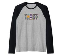 Entusiasta del Lector de Tarot del Tarot Camiseta Manga Raglan