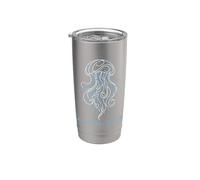 Entusiasta del zen yendo con la meditación Flow Mindfulness Vaso térmico de acero inoxidable de doble pared