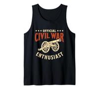 Entusiasta Oficial de la Guerra Civil - Historiador Profesor de Historia Camiseta sin Mangas