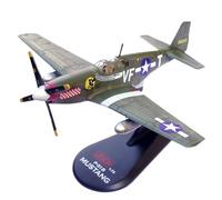 Entusiastas De La Regalo Avión De Combate Clásico Vintage A Escala 1:72, Modelo De Avión De Exhibición Militar De Metal De Aviación P51B Mustang Fighter 336 Para Exhibir Colecciones O Regalar Miniatu
