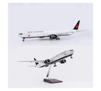 Entusiastas De La Regalo Modelo Avión Canadiense B777 A Escala 1:157 Con Luces Y Rueda Inferior Ideal Para Exhibir Colecciones Como Decoración Escritorio Miniatura Del Avión(Style 1: 737 NO LED)