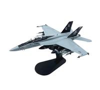 Entusiastas De La Regalo Réplica Avión Militar Aleación De Metal Fundido A Presión A Escala 1:72 Para Caza F/A-18F Super Hornet Regalo Coleccionable Para Aficionados Adultos O Decoraciones De Escrito