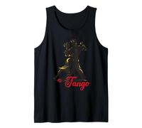 Entusiastas del tango Movimientos de baile apasionados Camiseta sin Mangas