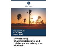 Entwicklung, Charakterisierung und Leistungsbewertung von Biodiesel